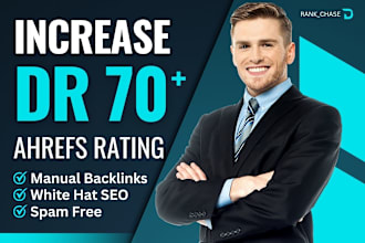 increase ahrefs dr domain rating via high da authority dofollow seo backlinks