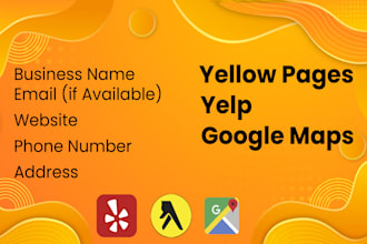 do yellow pages scraping, real estate scraping, web scraping, web scraper