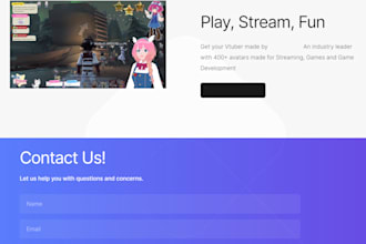design a minimalist carrd website