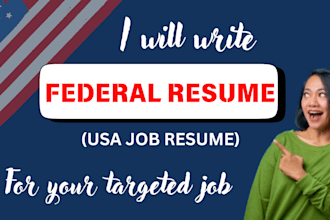 deliver ats federal resume writing service, ksa, ecq, mtqs, ptqs for usajobs