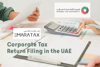 do your uae corporate tax filing, registration, uae vat registration, filing
