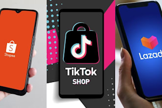 manage your lazada and shopee store