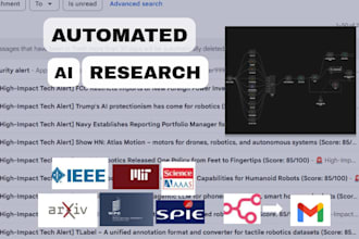build an automated ai market research intelligence system