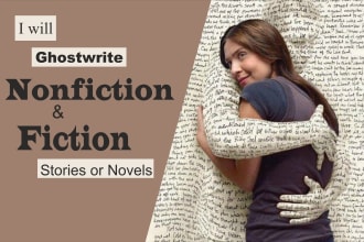 ghostwrite you fabulous fiction and nonfiction stories or books