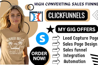 do clickfunnels sales funnel, clickfunnels landing page, systeme io sales funnel