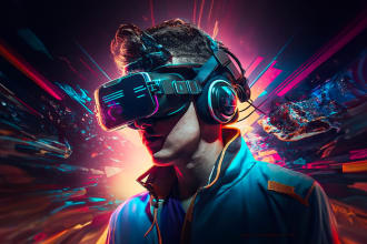 do vr reality game  any platform, racing game ,multiplayer vr  ar game character