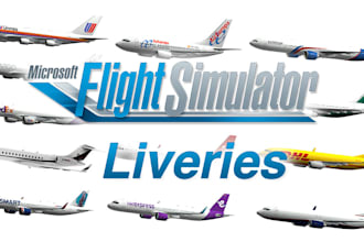 create liveries for msfs 2020 and 2024