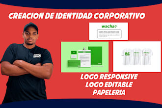 hare your logo and corporate designs