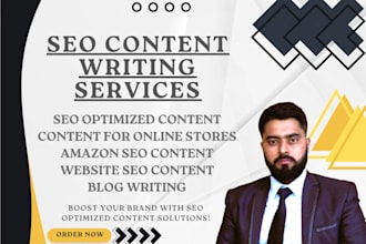 create SEO optimized website and blogs content