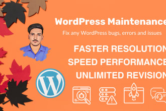 debug and fix any wordpress errors and issues instantly