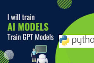 train ai models using python for gpt4, chatgpt, and deep learning