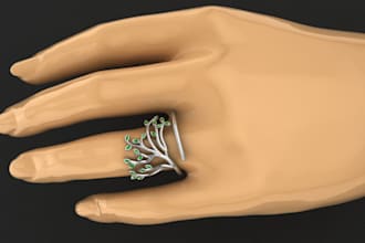 design signet, diamond, champion and graduation ring in 3d cad