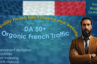 provide high quality do follow white hat french backlinks