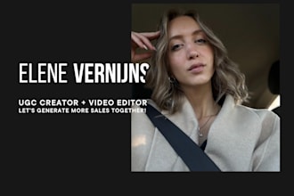 create your ugc videos in dutch or english