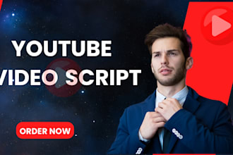 do video script writing for youtube channel
