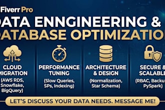 be your expert data engineer for database architecture, tuning, and migration