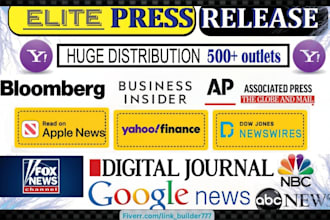 press release distribution on premium websites