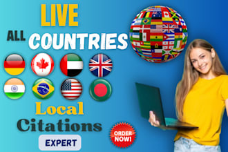 do top local citations all countries business listings