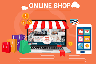 create a ecommerce store with secure payment integration