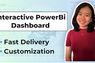 create interactive and professional power bi dashboards