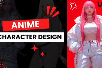 amazing anime character design