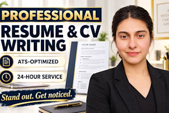 do professional resume, CV writing service in 24 hours