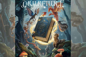 design professional fantasy book cover