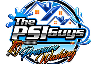 design unique pressure washing logo