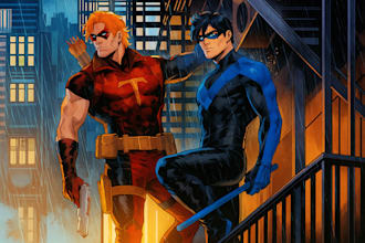 draw your superhero character in comic style
