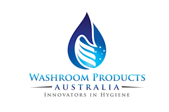 design wonderful modern washroom products logo