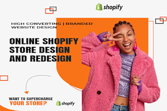 build a shopify store of any niches, shopify dropshipping, shopify pod