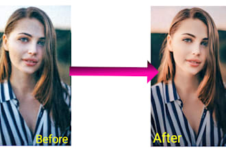 photoshop retouching ,blurry photos ,editing portraits