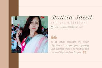 be your professional virtual assistant for long term