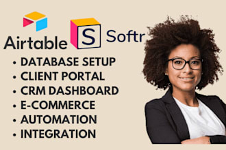 set up airtable softr airtable automation airtable database softr webapp