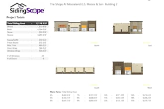 convert the siding pdf to a siding measurement report