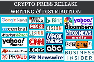 do crypto press release, submit press release, press release writing