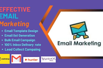 do send bulk emails and verification, email templete design