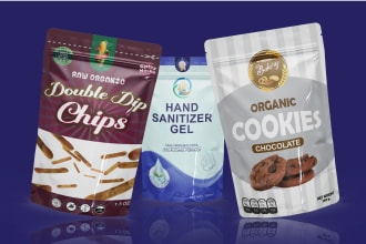 create product packaging and pouch design