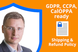 write shipping and refund policy for your store