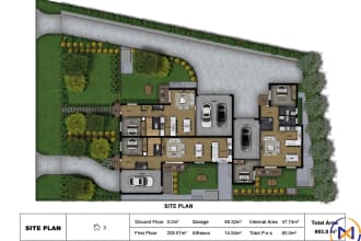 create site plan and landscape design in autocad and archicad