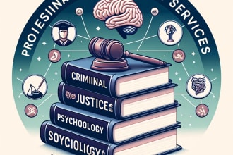 help in writing criminal justice, criminology, psychology, sociology essays