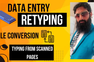 convert PDF to excel, scanned images to excel or google sheet