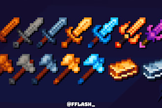 make pixel minecraft textures 16x16