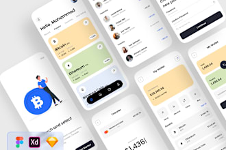 develop crypto wallet app, wallet app, cash app, investment app, trading app
