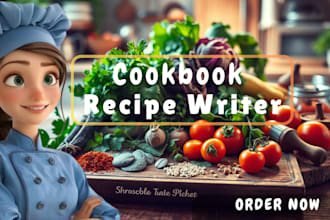 be your kdp cookbook recipes ebook ghostwriter, self help ebook writer meal plan