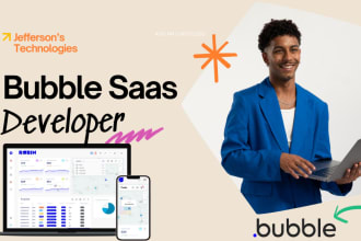 build bubble saas webapp, bubble mvp, bubble plugin, bubble marketplace and apis