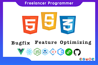 be frontend developer in reactjs vuejs and nodejs