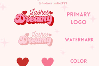 design a super girly and cute logo
