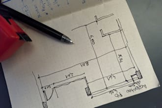 take your idea from paper to 2d plans