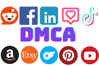 send dmca takedown notice to copyright google,tiktok,reddit,instagram,fb,yt